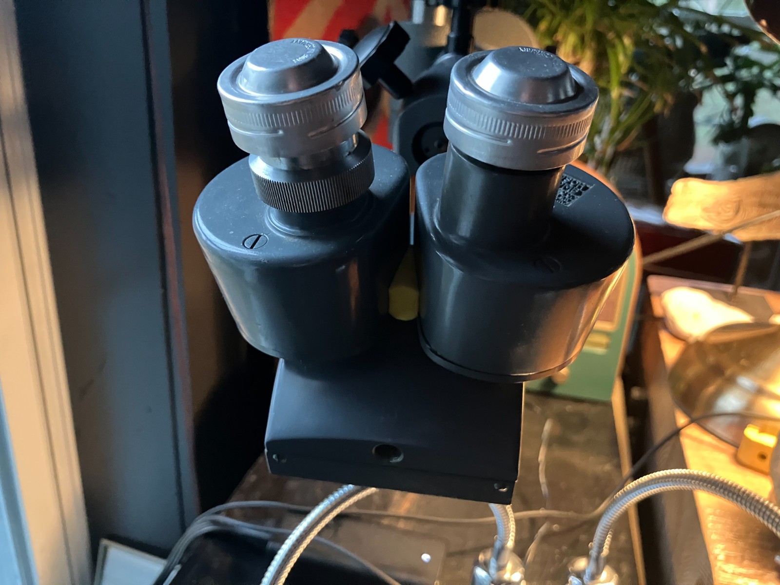 Vintage Bausch & Lomb AJ Griner museum quality boom microscope