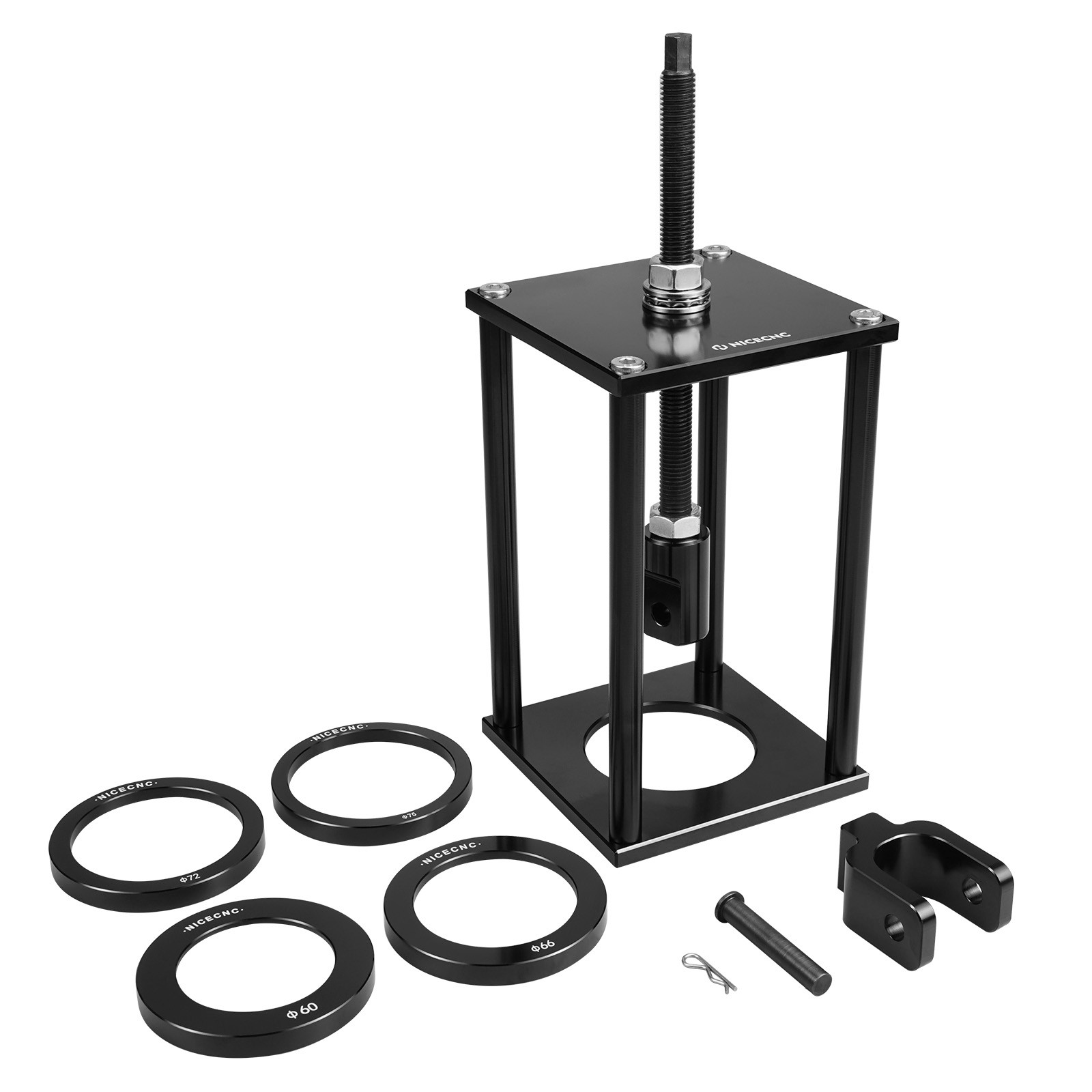 NICECNC Motorcycle Rear Shock Spring Compressor Adjustable Tool For ATV UTV