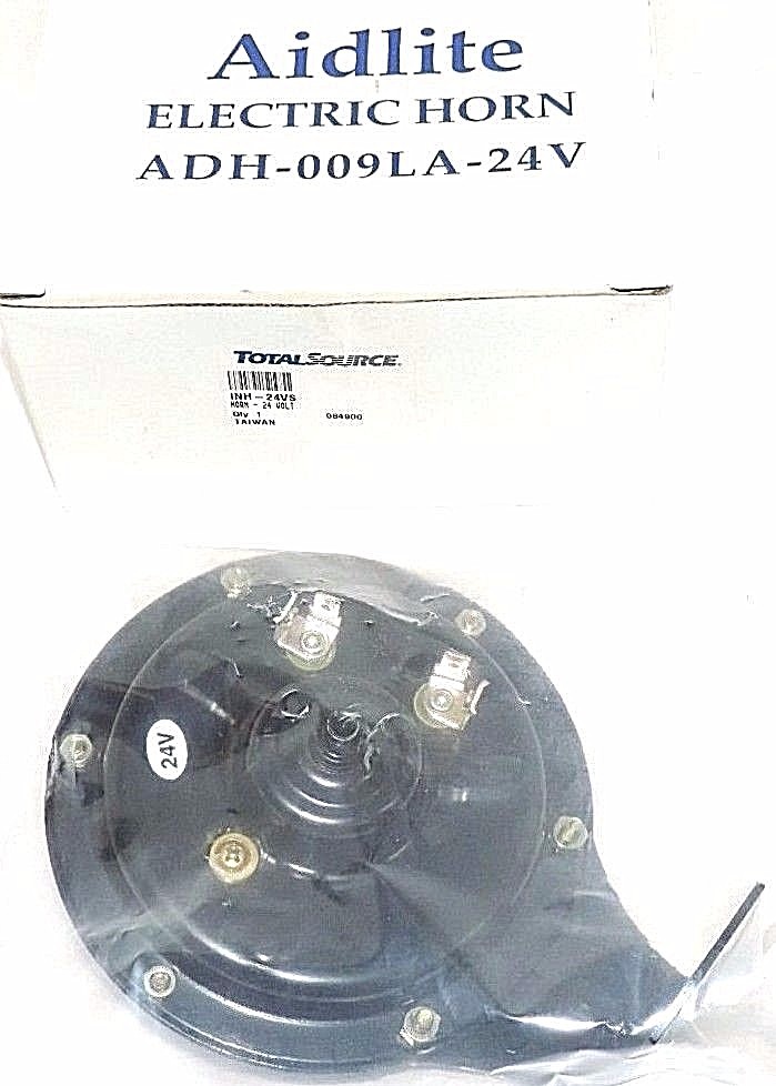 NIB TOTAL SOURCE INH-24VS ELECTRIC HORN ADH-009LA-24V