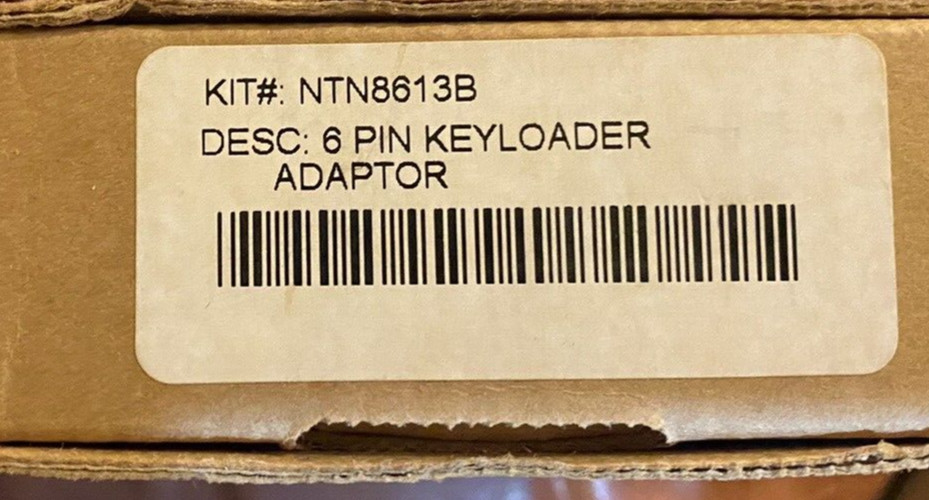 Motorola NTN8613C  KVL  Hirose Keyloader Adapter NTN8613 XTS5000 XTS2500 *New