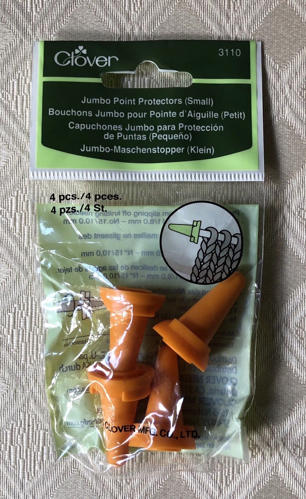 Clover Jumbo Protectors (Small) 4 pcs. 3110