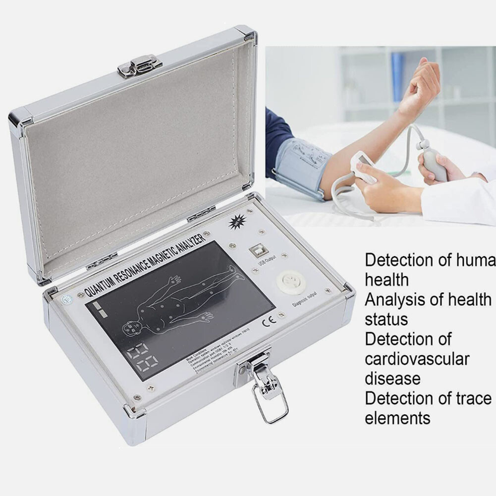 4th Gen Quantum Resonance Magnetic Analyzer Handheld Health Detector Analyzer US