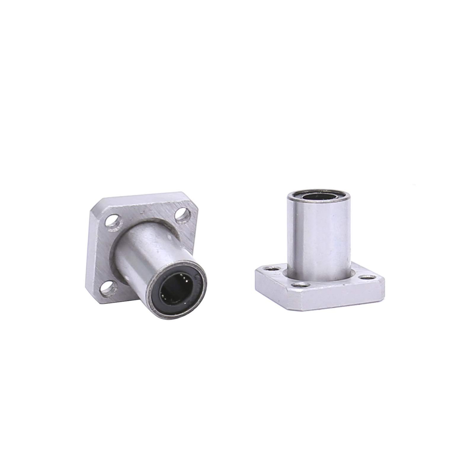 FKG LMK8UU Square Flange Linear Ball Bearings 8x15x24mm, Set of 2