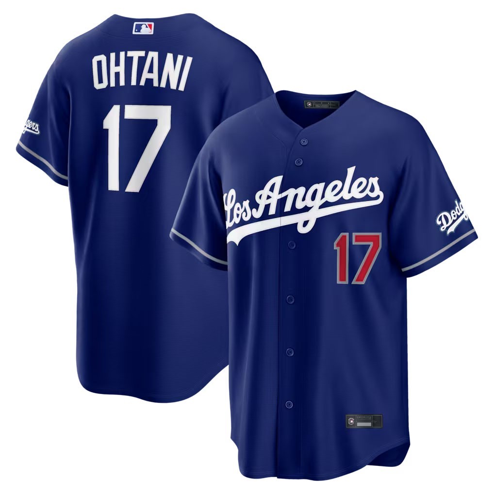 Men's Dodgers Royal Alternate Stadium Baseball Stitched Jersey