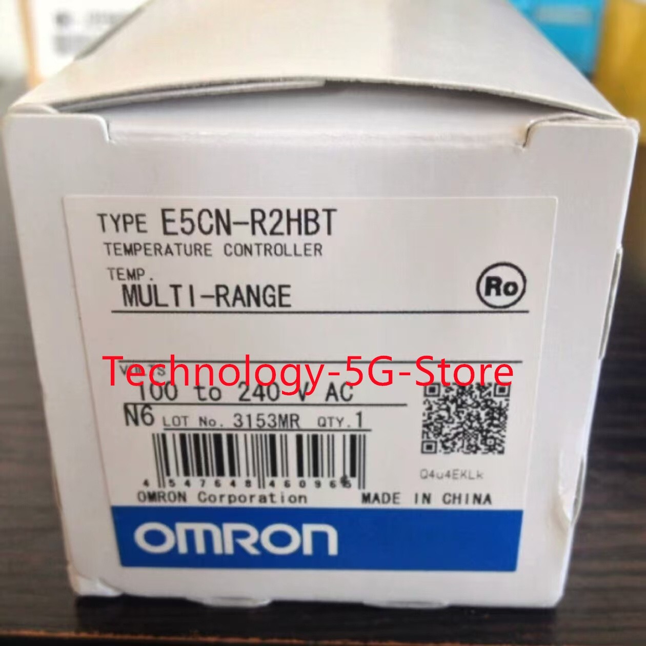 New Omron E5CN-R2HBT 100-240VAC Temperature Controller