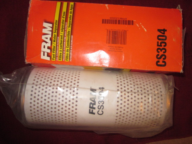 Fuel Water Separator Filter Fram CS3504 no Package no box