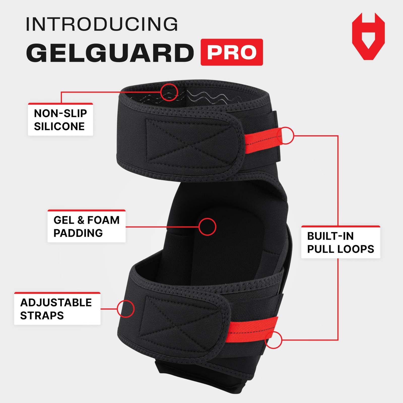 Professional Work Knee Pads for Men Construction with Ankle Support and Heavy...