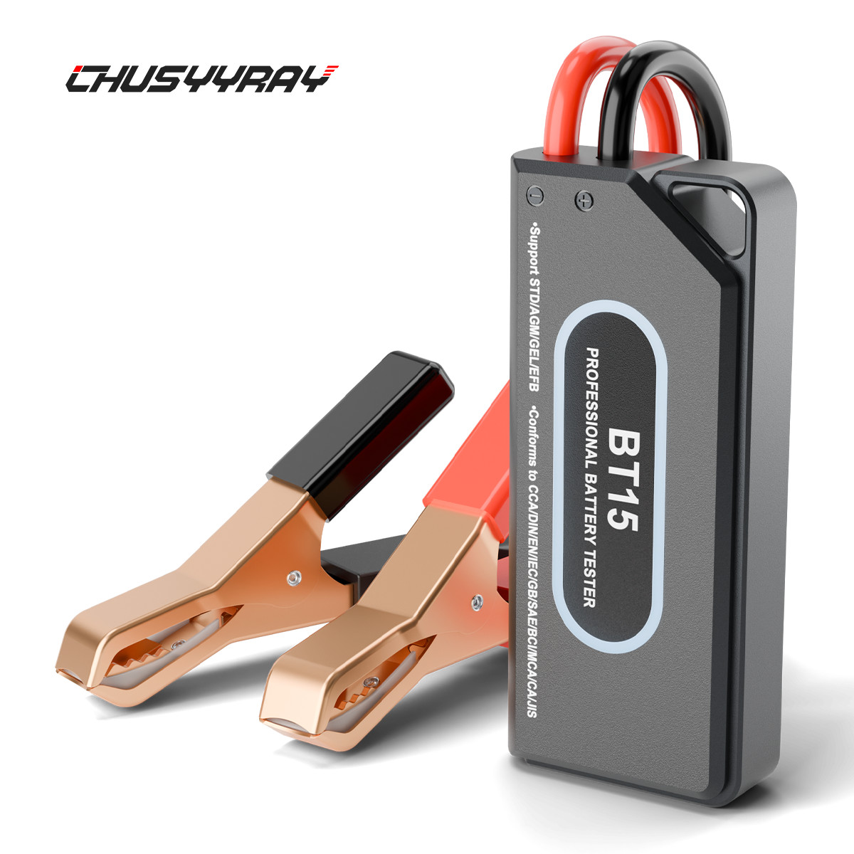 12V Battery Monitor Bluetooth Car Battery Tester Temperature Voltage Start Test