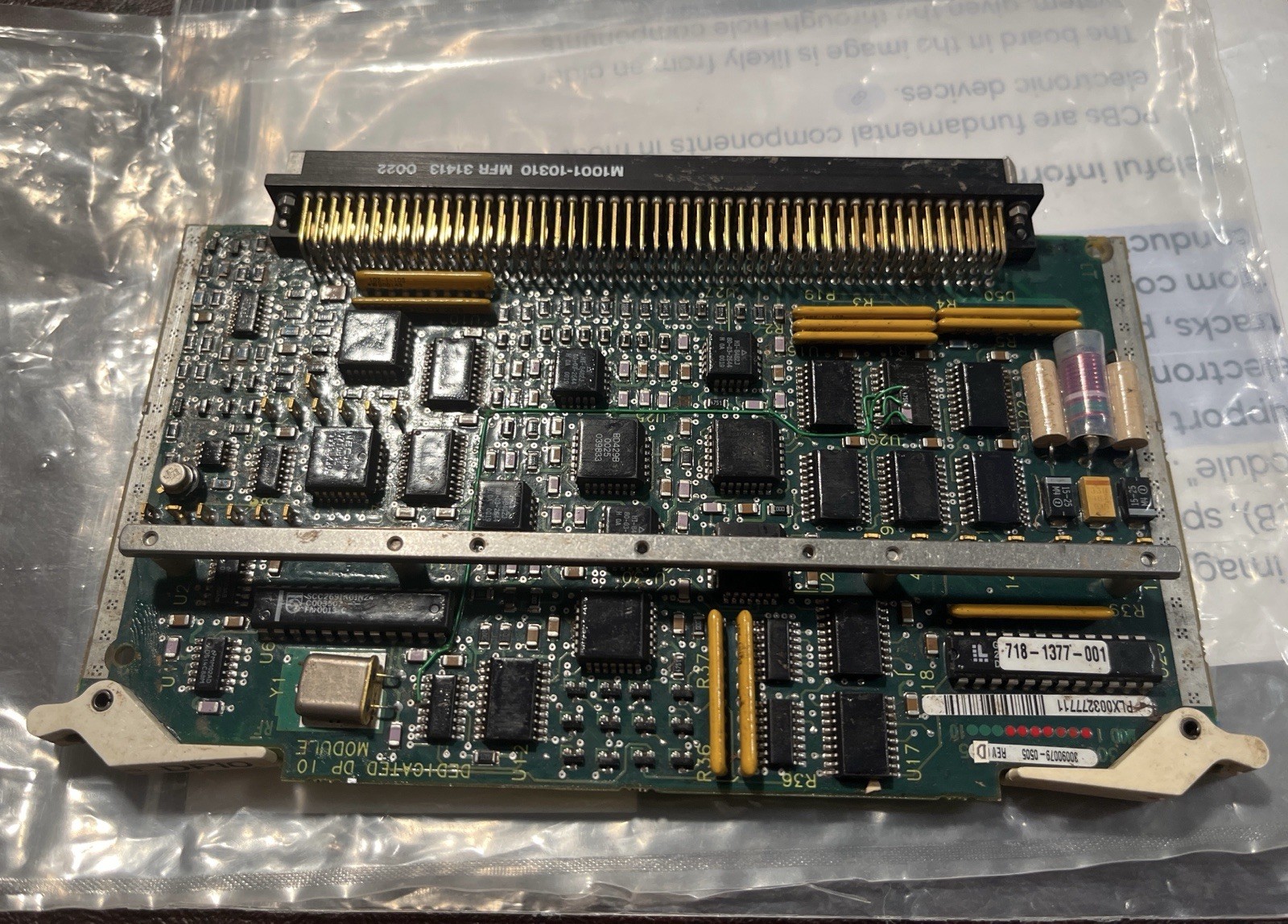 Legacy Avionics DP 1/O Module Board 009-S0079-0007 Amphenol M1001-10310