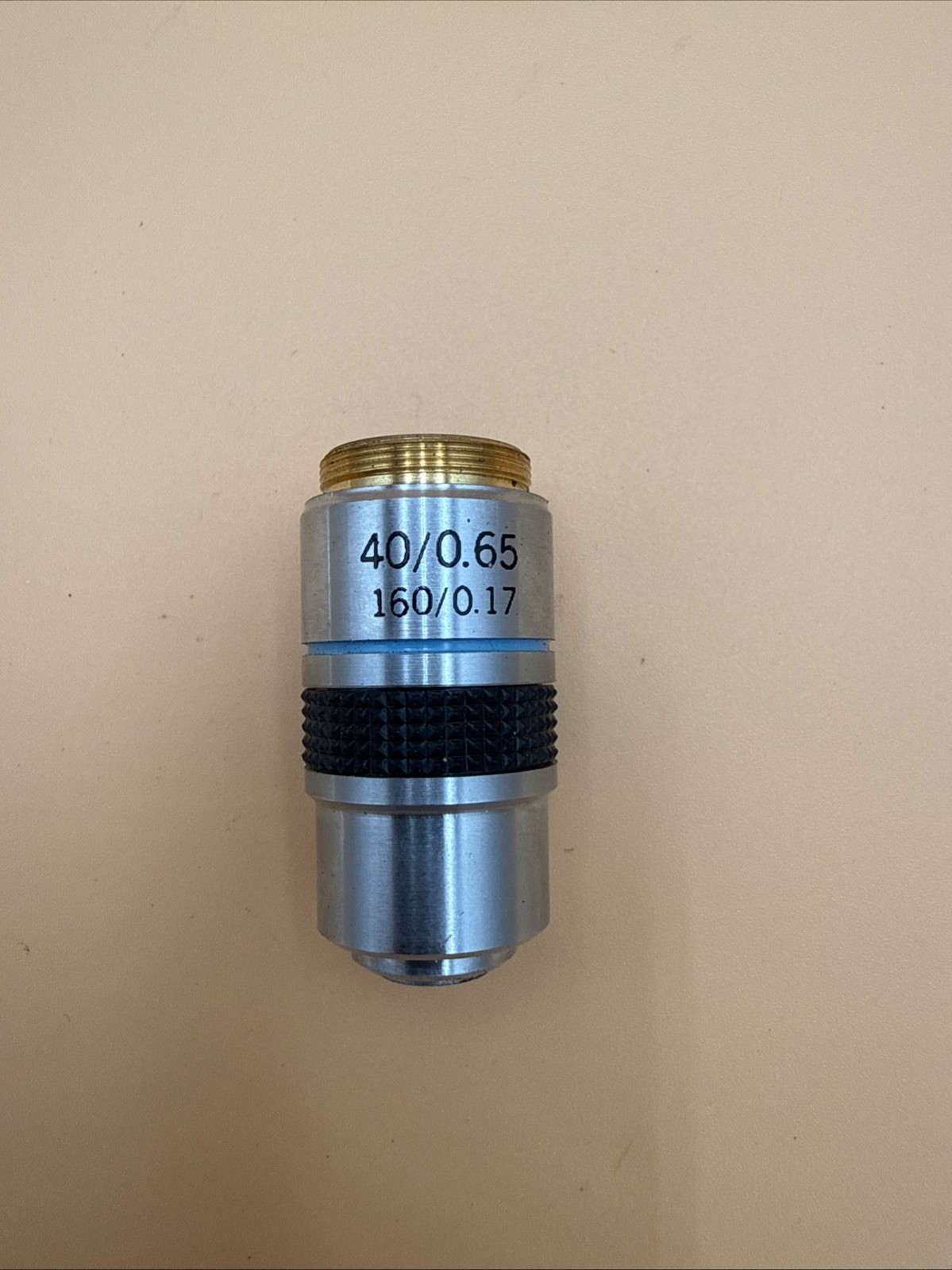 MICROSCOPE PART OBJECTIVE 40/0.65, 160/0.17
