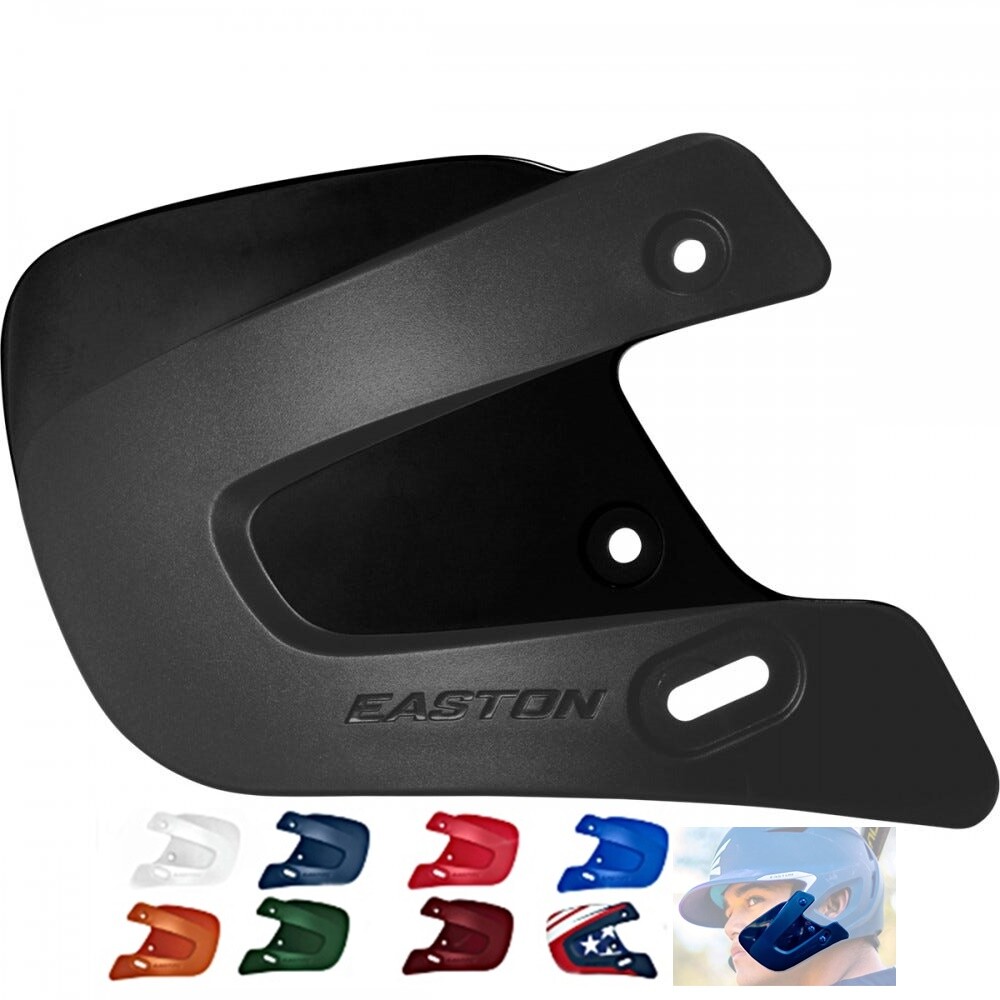 Easton Batting Helmet Extended Jaw Guard A168517 Left Handed Batter
