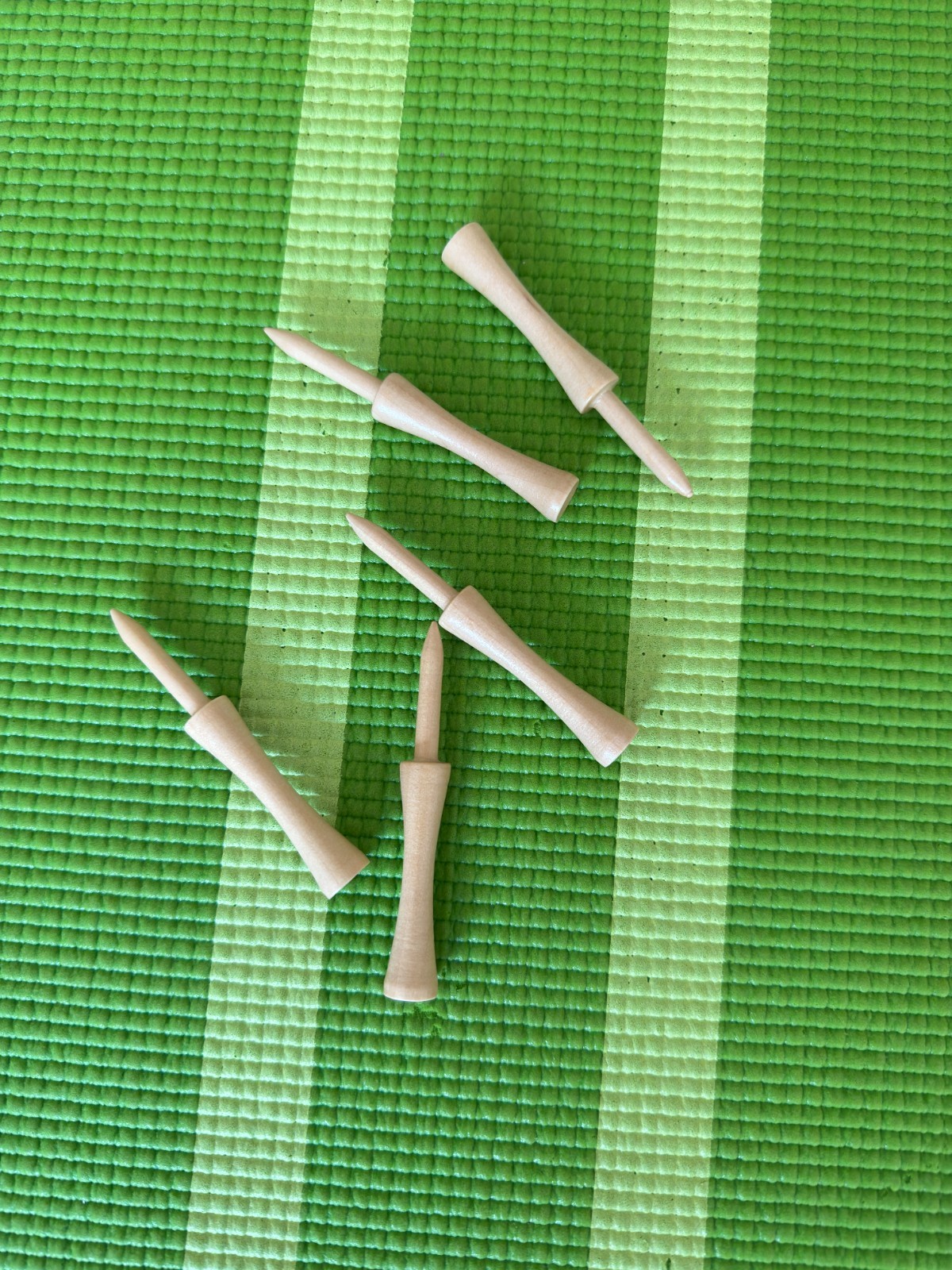 iGolfTee 3-1/4" Premium Wood Step Down Golf Tees 50 Pack Reusable Driver NEW