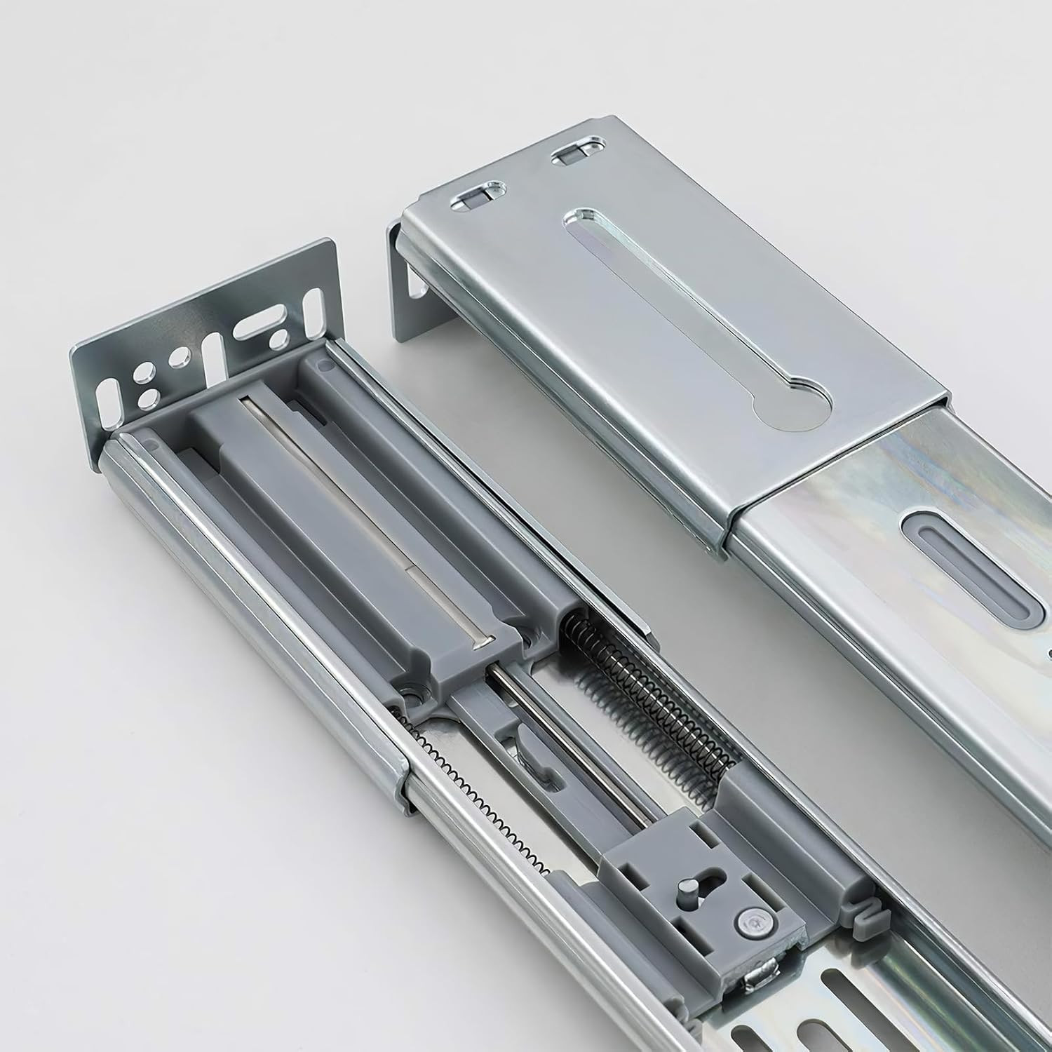 Rear Mounting Brackets for Drawer Slide 1 Pair Cabinet Drawer Bracket for Face F