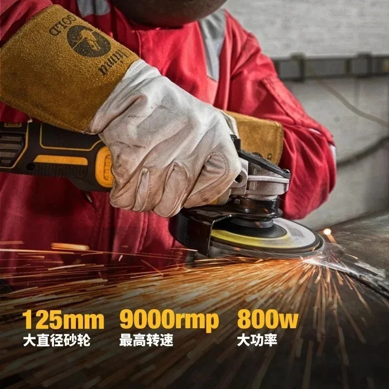 DEWALT DCG405 125mm flat head angle grinder bare machine tool cutting machine 1