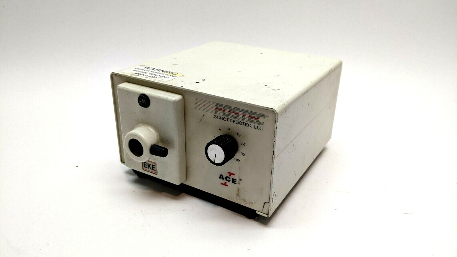 Schott Fostec 20500 Ace 1 Eke Fiber Optic Light Source