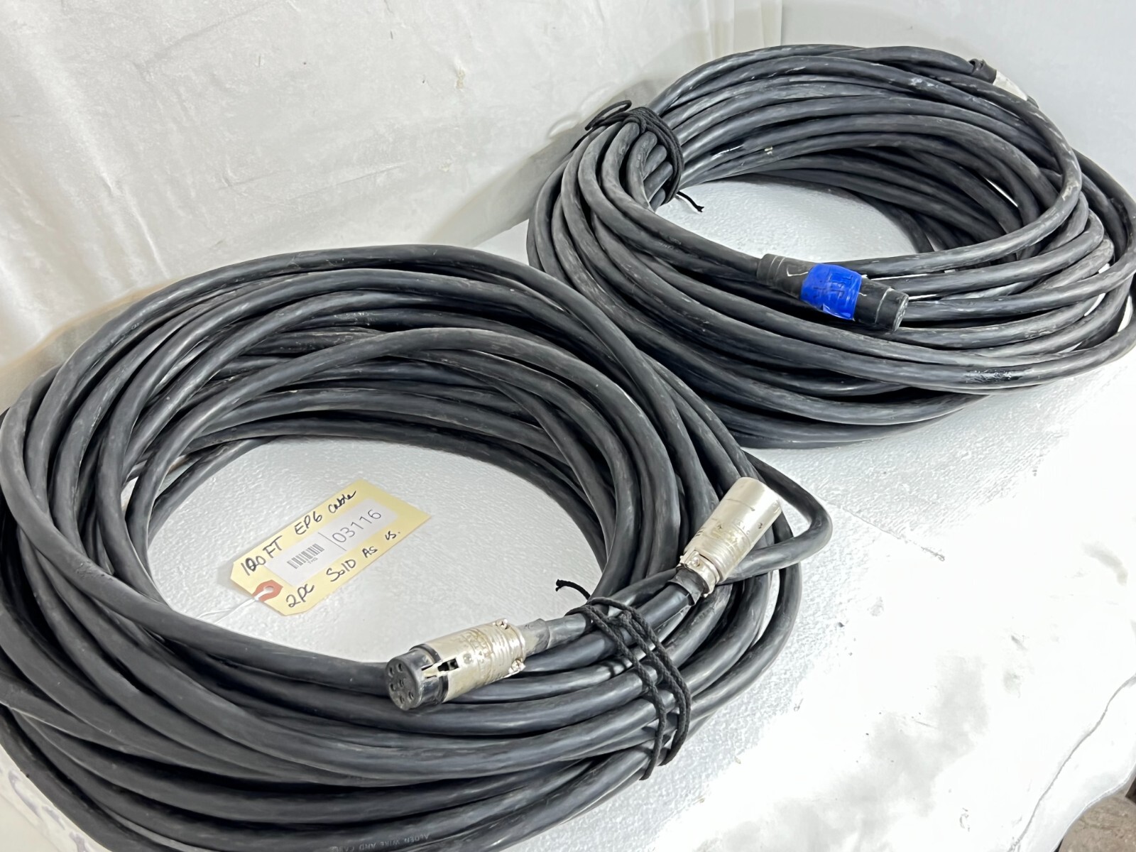 Alcatel 100FT EP6 (M) To (F) Speaker Cable #03116 (One)TRUEHEARTSOUND