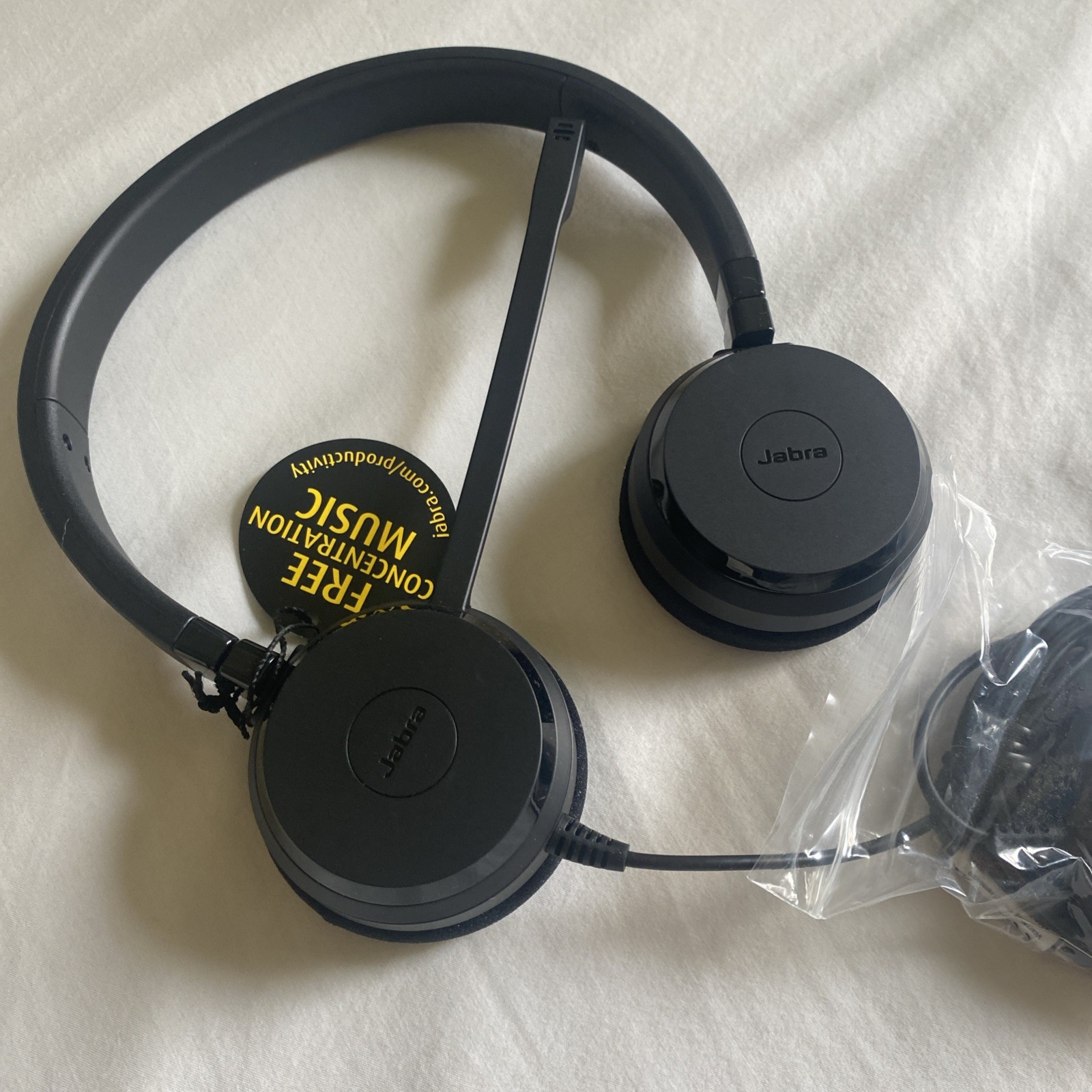 Jabra GN HSC016 USB Headset with Microphone USB Corded Black New Without Box
