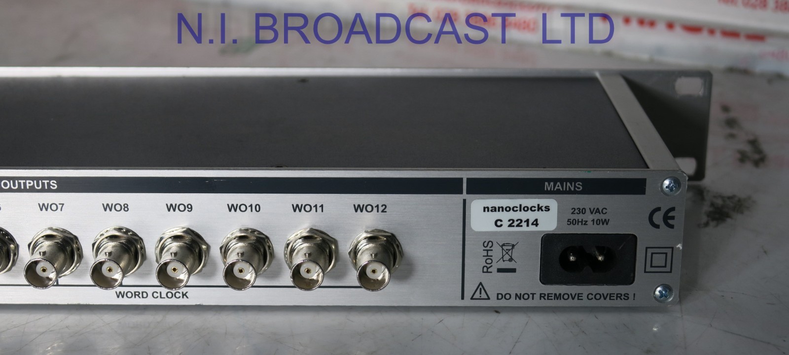 Rosendahl nanoclocks digital audio clock server