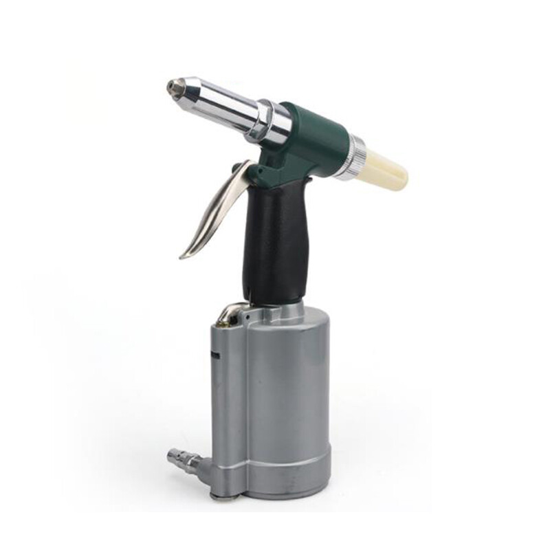 Air Riveter Automatic Hydraulic Pull Rivet Gun Kit Pneumatic Riveter Tool Set