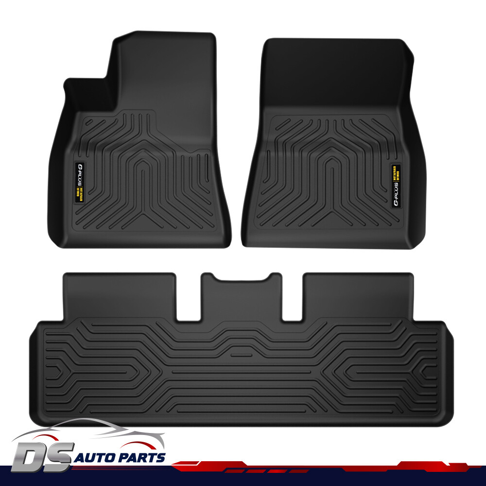 Fit For 2017-23 Tesla Model 3 Liner Carpet All-Weather Anti-Slip Floor Mats TPE