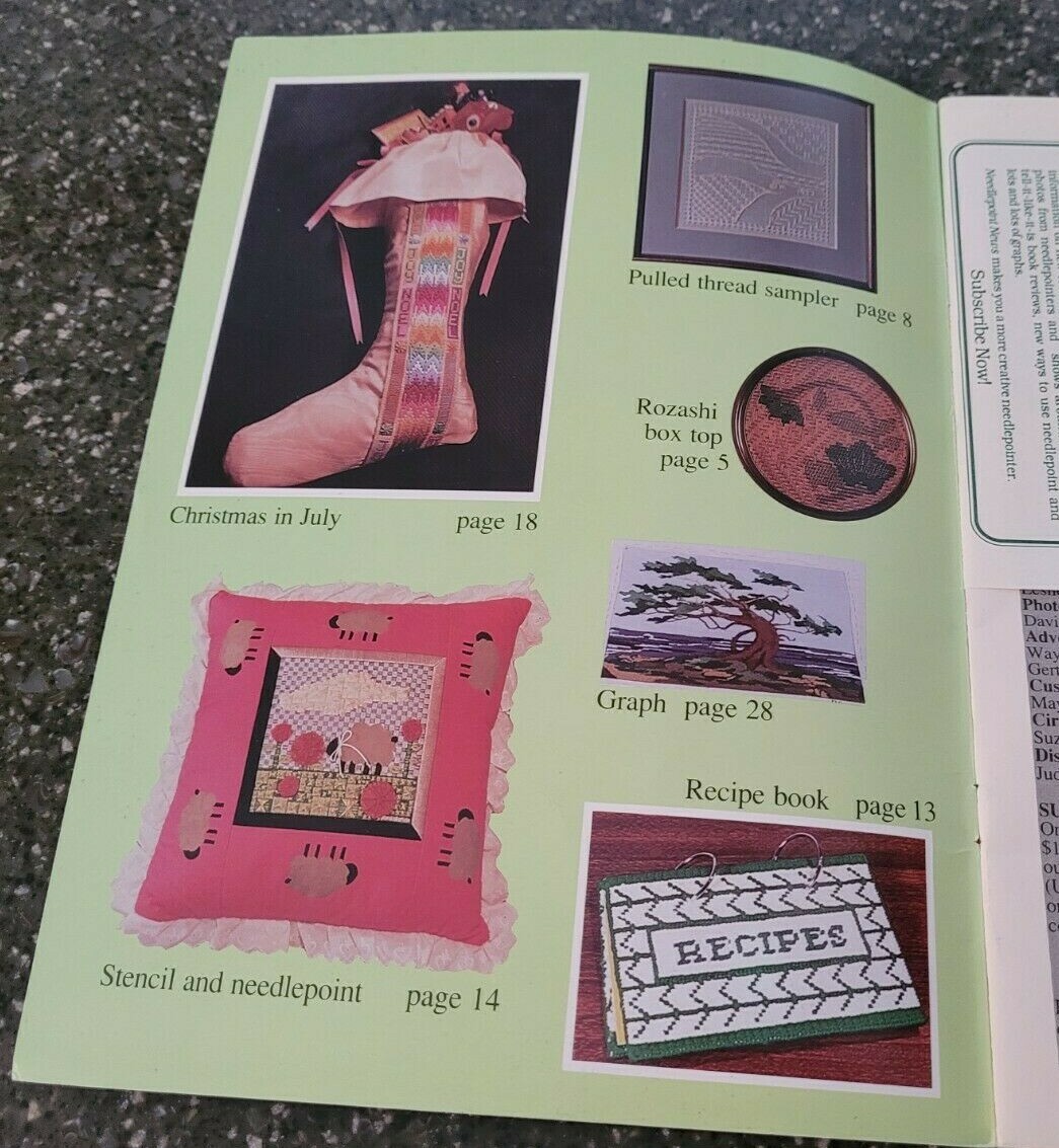 Needlepoint News July / August 1987