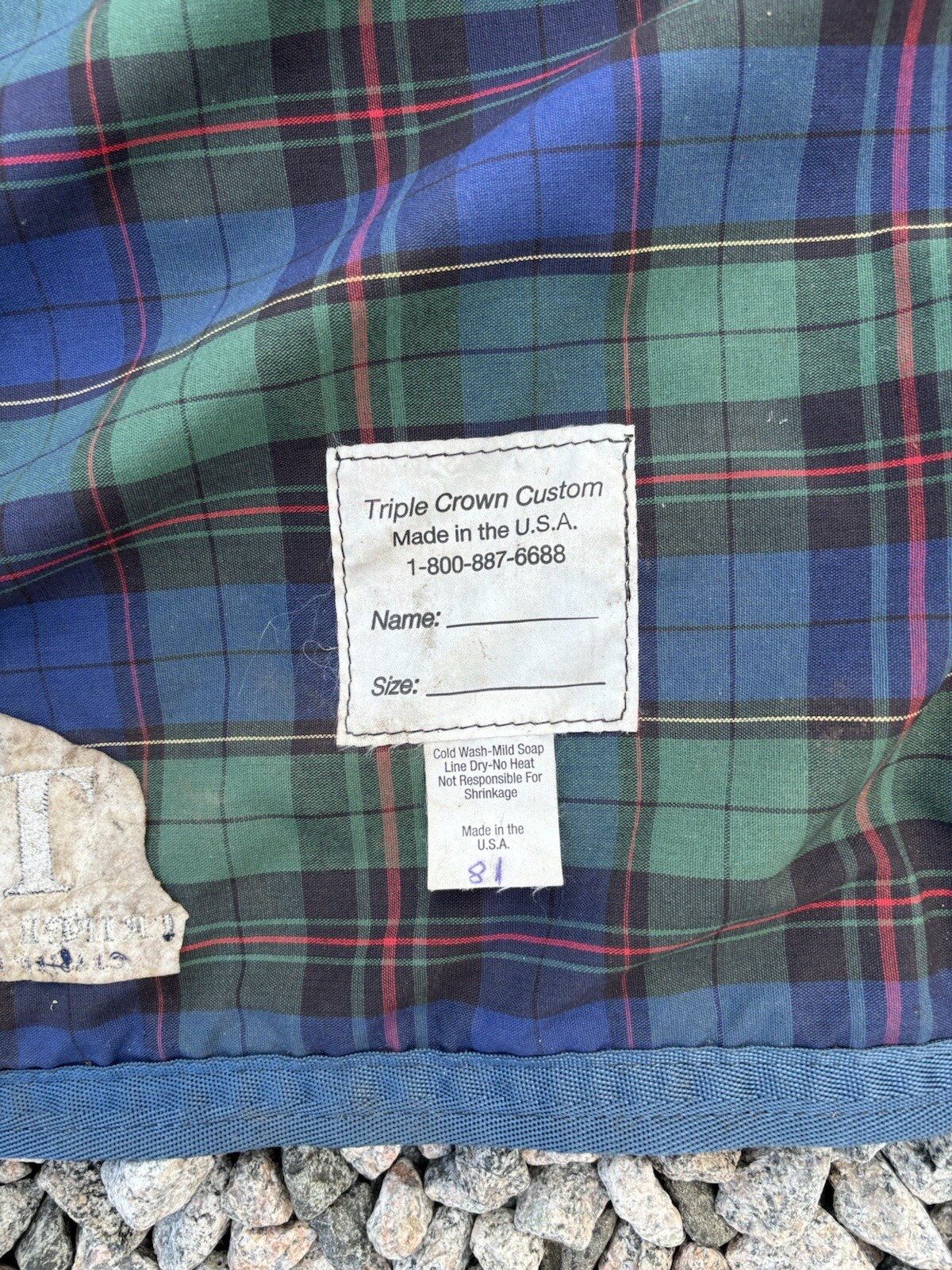 81” Triple Crown Custom High Neck Waterproof Dress Sheet