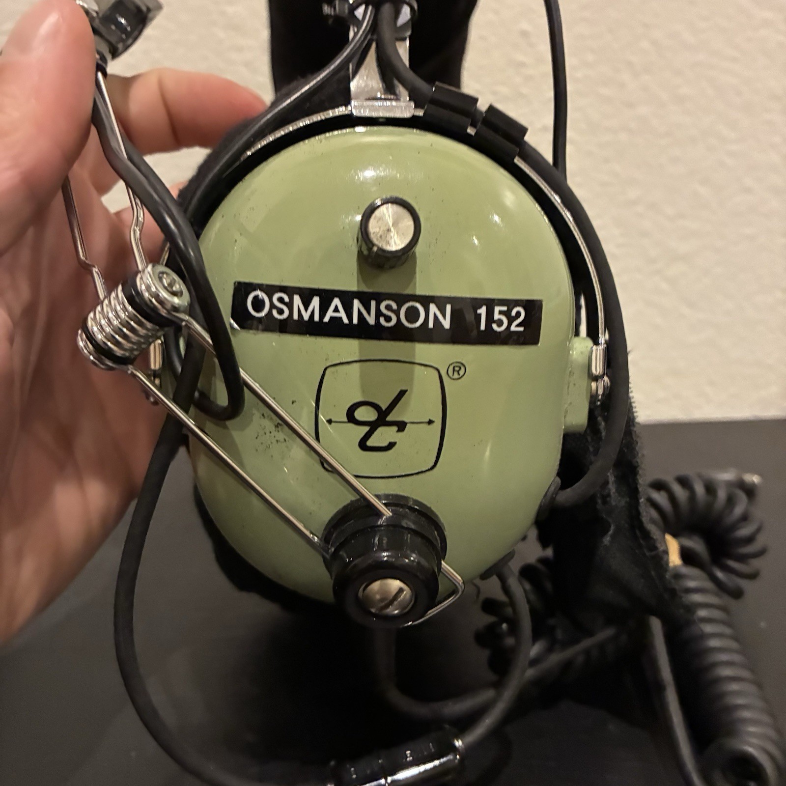 Two David Clark Model H10-76 Aviation Headset With Aero Soft Cushions