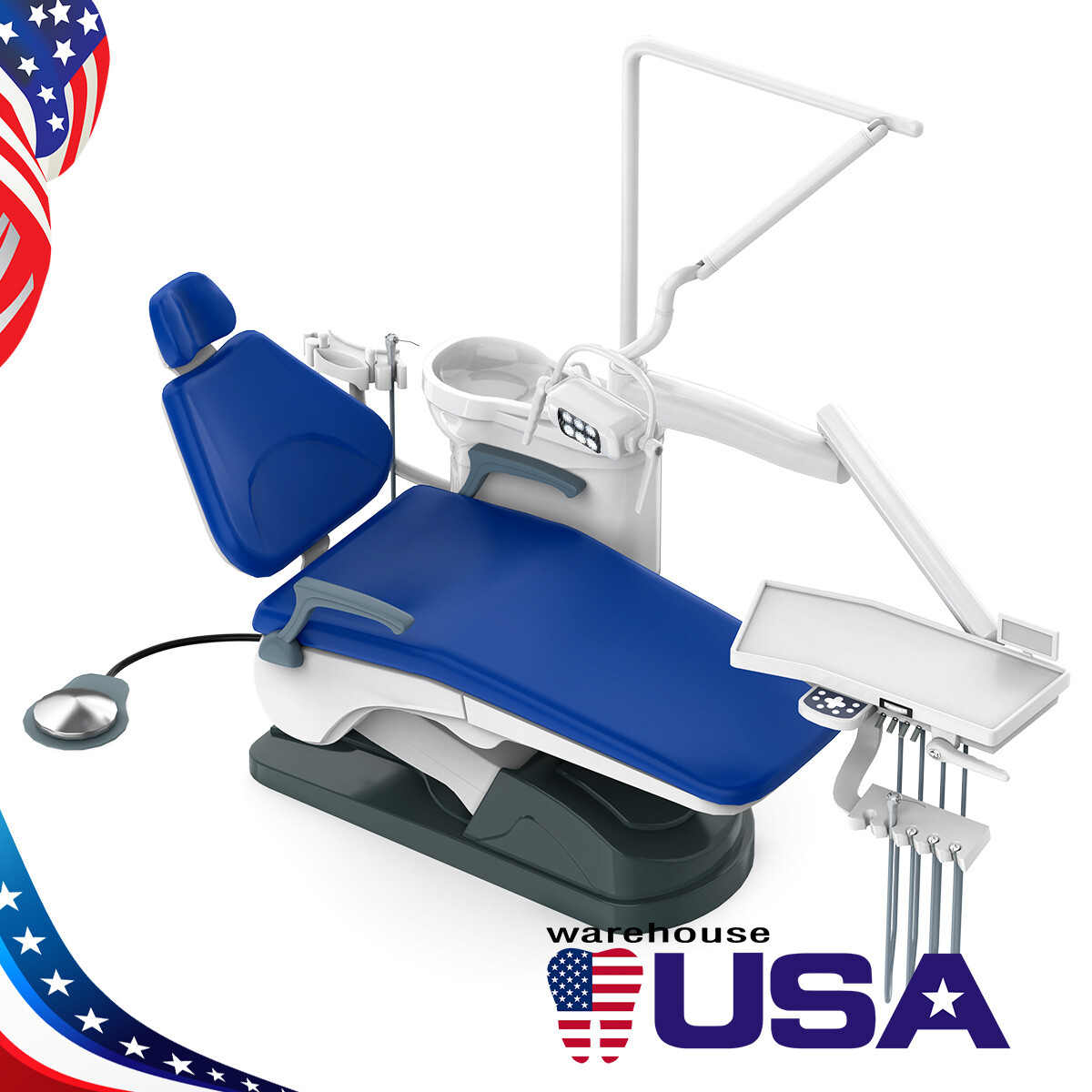 Dental Unit Chair Integral Computer Controlled/22L Autoclave Sterilizer Class B