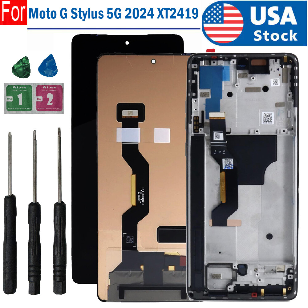 LCD Display Touch Screen Digitizer For Motorola Moto G Stylus 5G 2024 XT2419-1-2