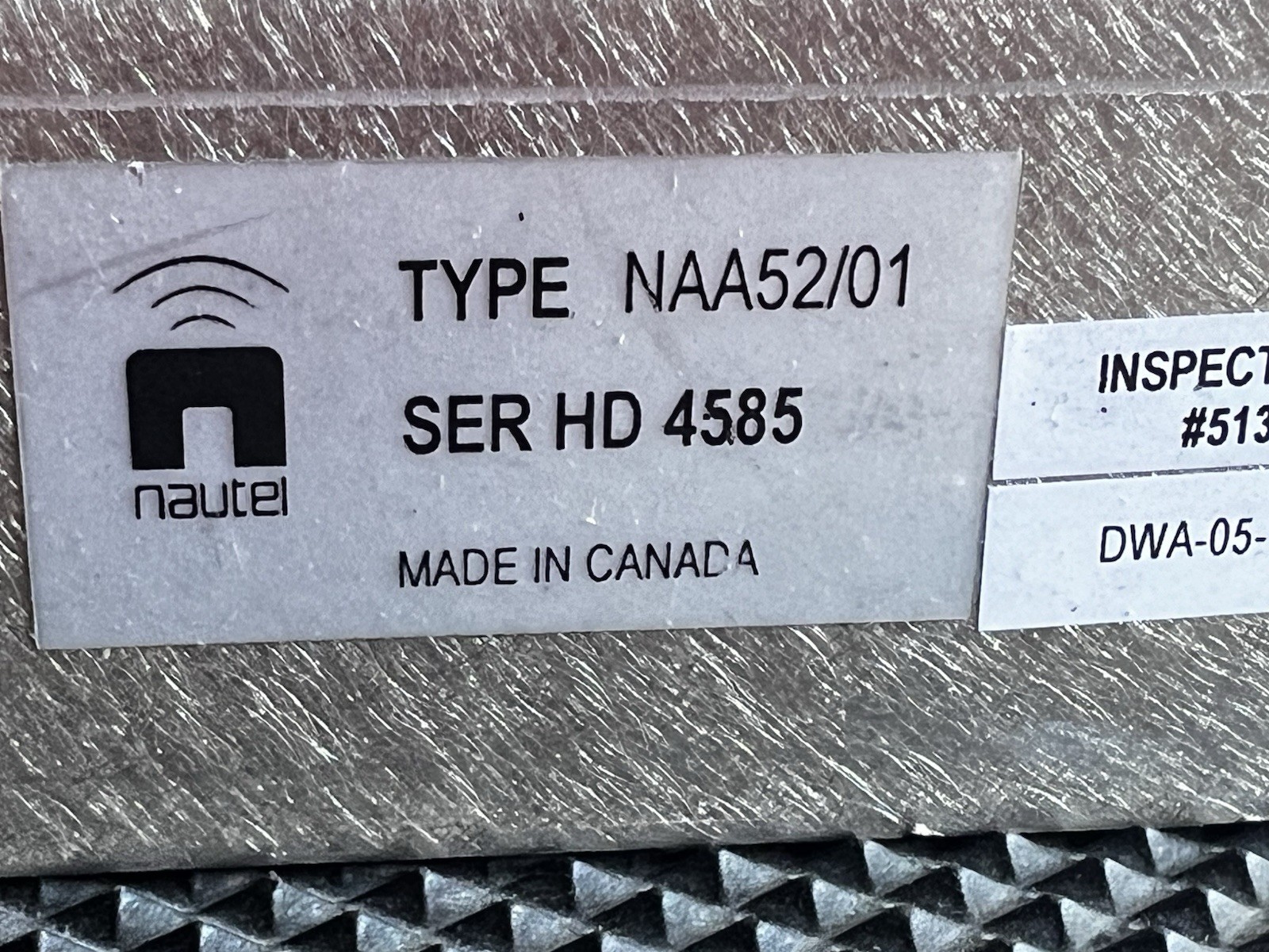 Nautel NAA52/01 Serial HD 4585