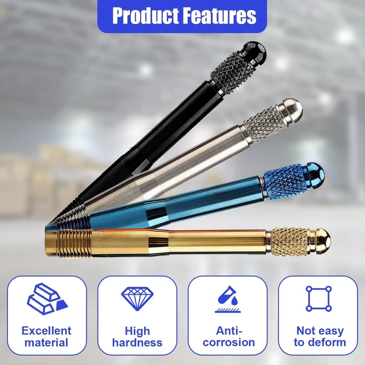Durable Wheel Hanger and Guide Tool - M14X1.5 for Most Vehicles, Silver Finish