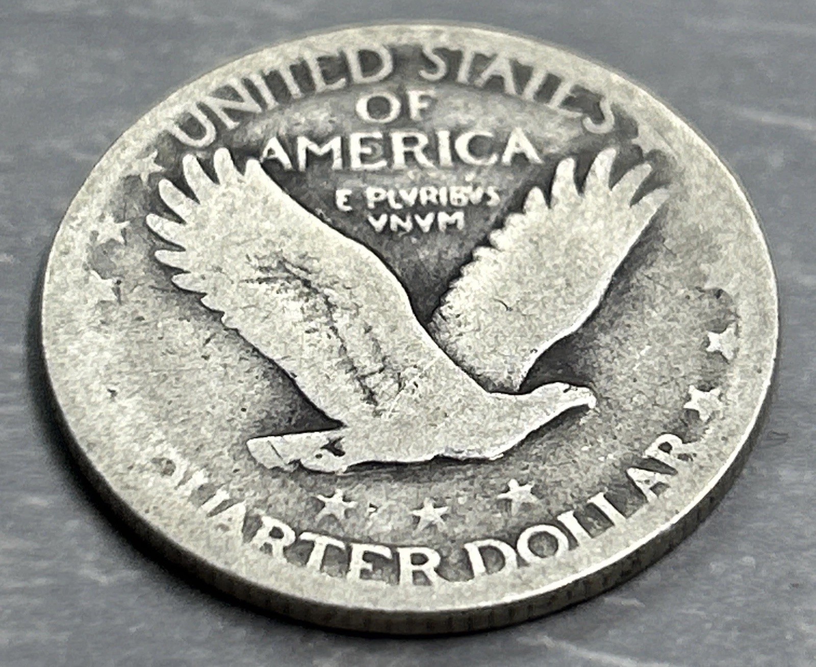 1925-P Standing Liberty 25c Quarter 90% Silver