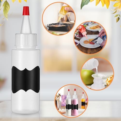 Pcs Plastic Squeeze Bottles small squeeze bottles with Dust 2 oz 6 Classic