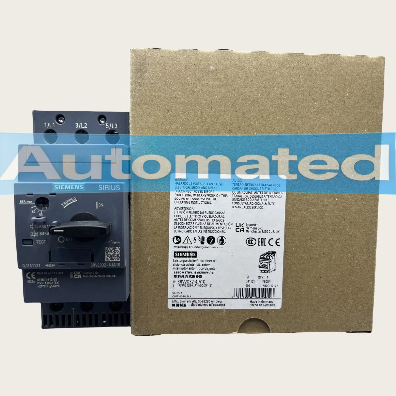 1 PC NEW SIEMENS 3RV2032-4JA10 Circuit breaker Expedited Shipping