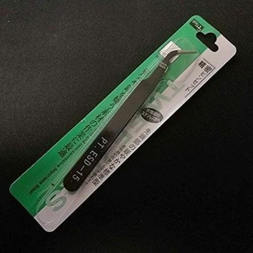 Curve Pointed Tweezers For eye lash - Stainless Steel