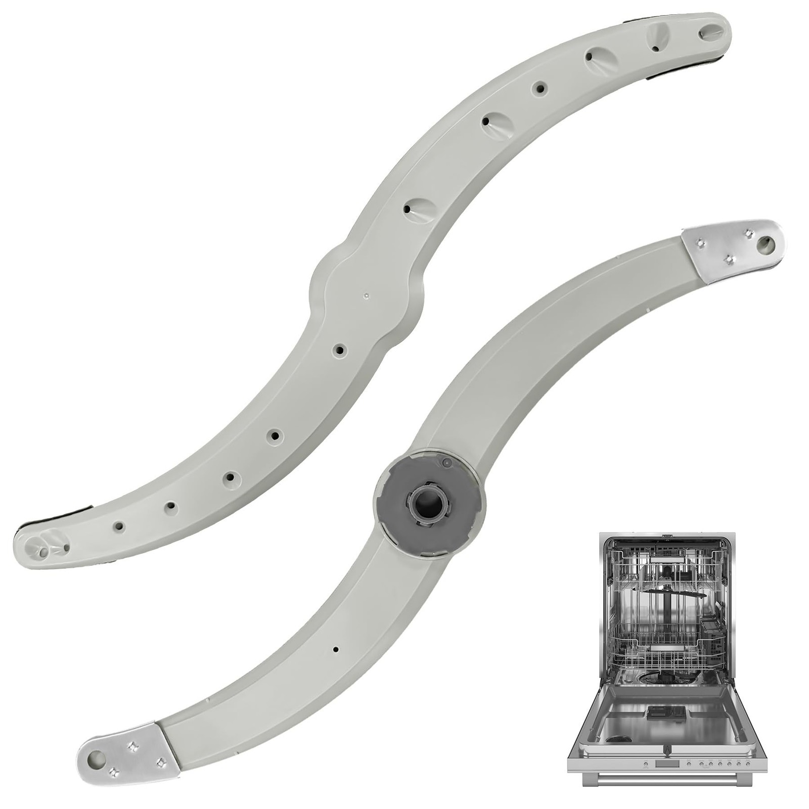 IWIWE WD22X33499 WD22X27724 Dishwasher Lower Spray Arm Compatible with GE Dis...