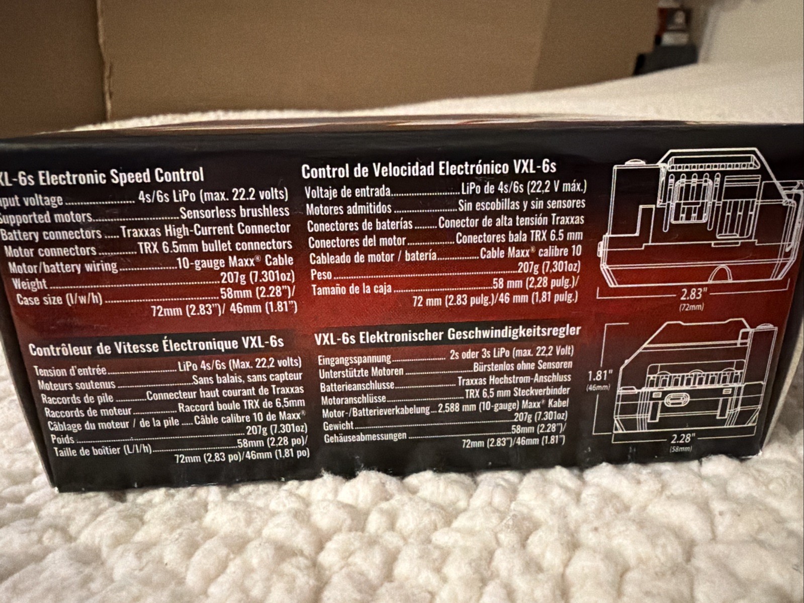 Traxxas VXL-6S Electronic Speed Control