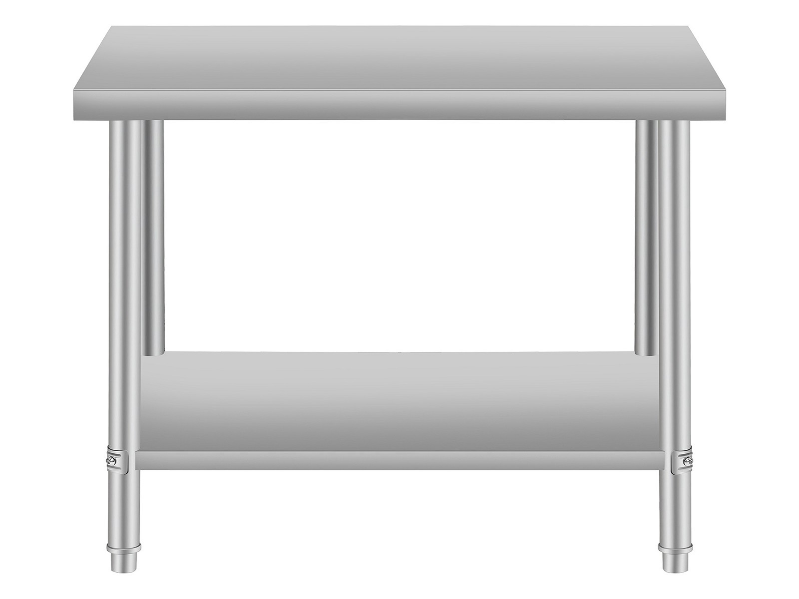 36''*24"Commercial Work Table for Restaurant and Home Stainless Steel Kitchen Pr