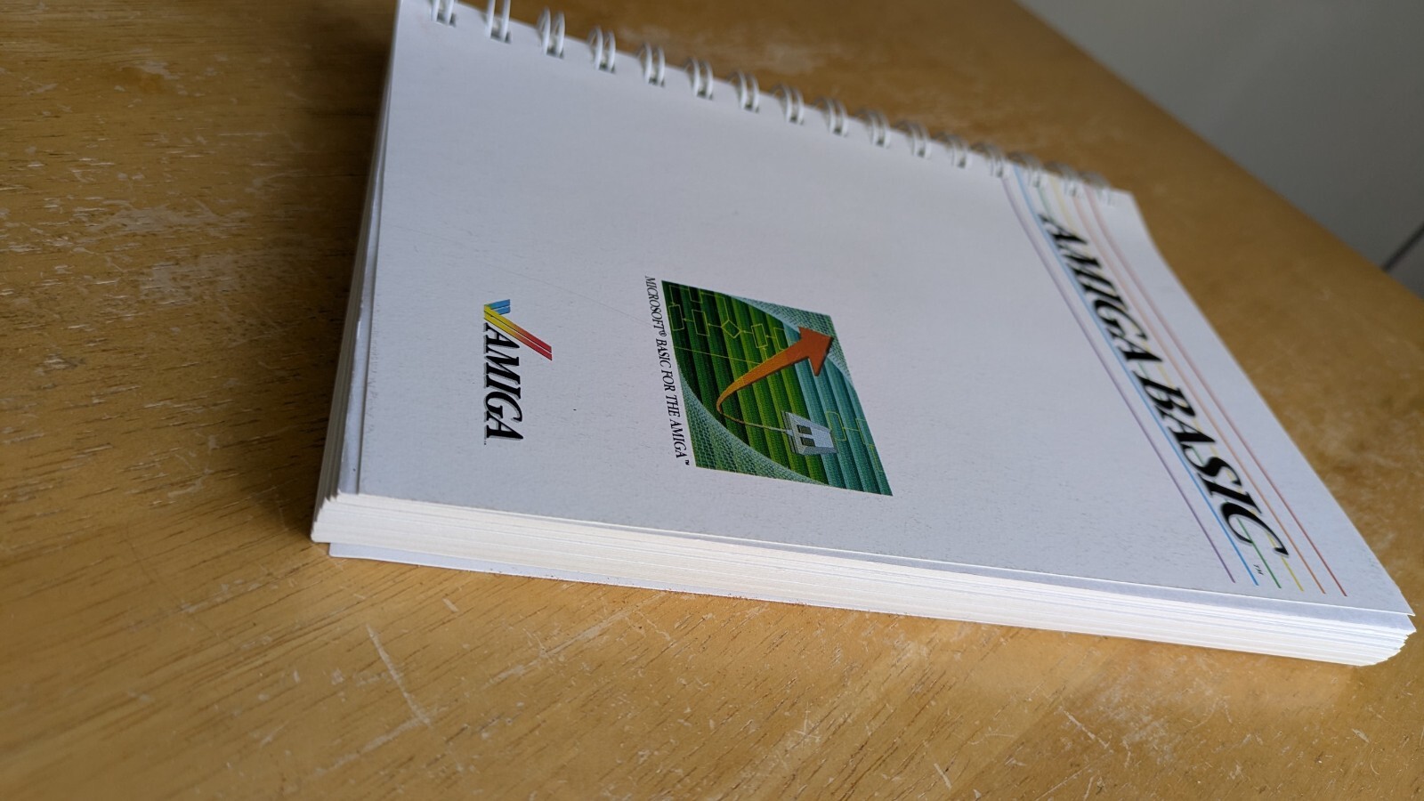 Vintage Amiga BASIC Book (1985) Microsoft BASIC For The Amiga 8.25in x 6in
