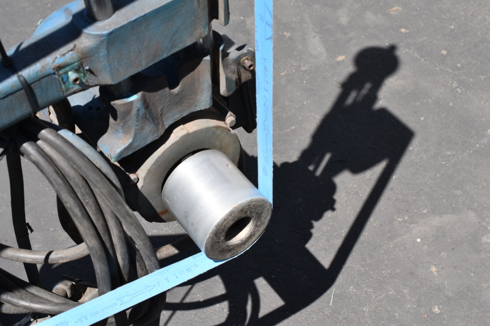 Stephen Bader Space Saver belt grinder