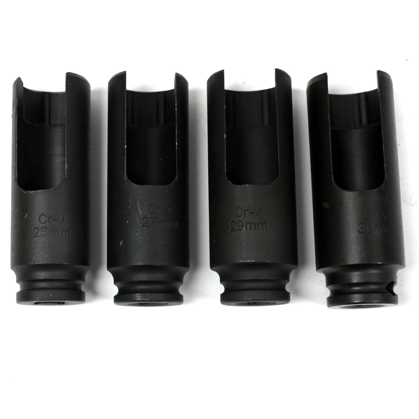 4pcs Diesel Injector Nozzle Socket Set 1/2" Drive Siemens Bosch 25 27 29 30mm