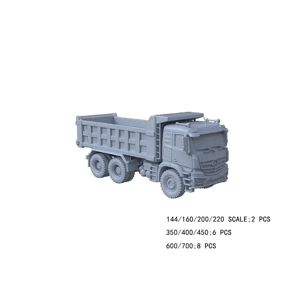 3D Printed 1/350/400 /700 Dump Truck Unpainted Model