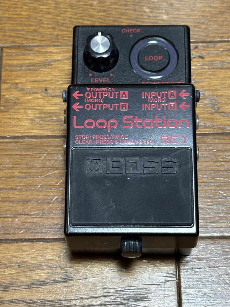 BOSS RC-1 BK Loop Station Limited Color Looper