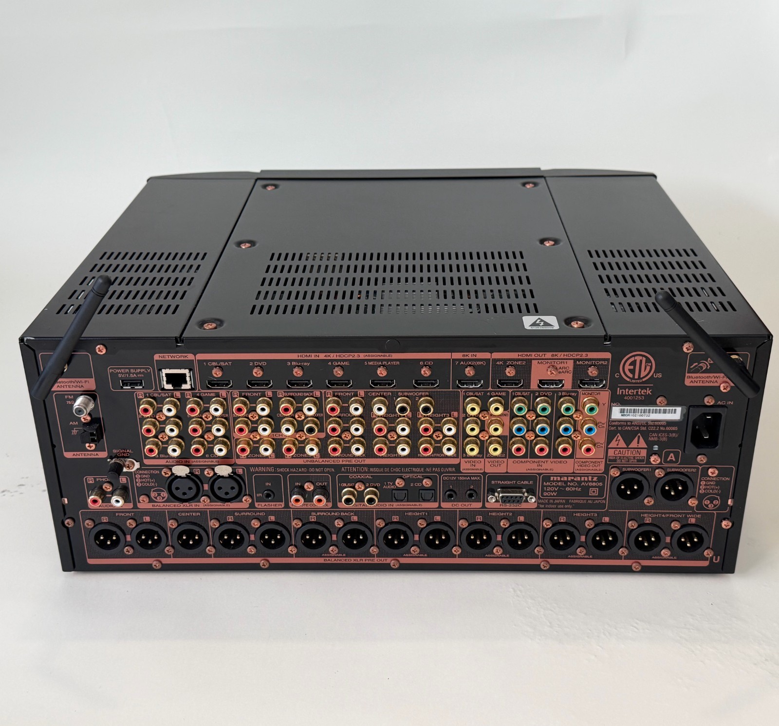 Marantz AV8805A 13.2ch 8K AV Preamplifier Processor Dolby Atmos DTS:X / AC100V