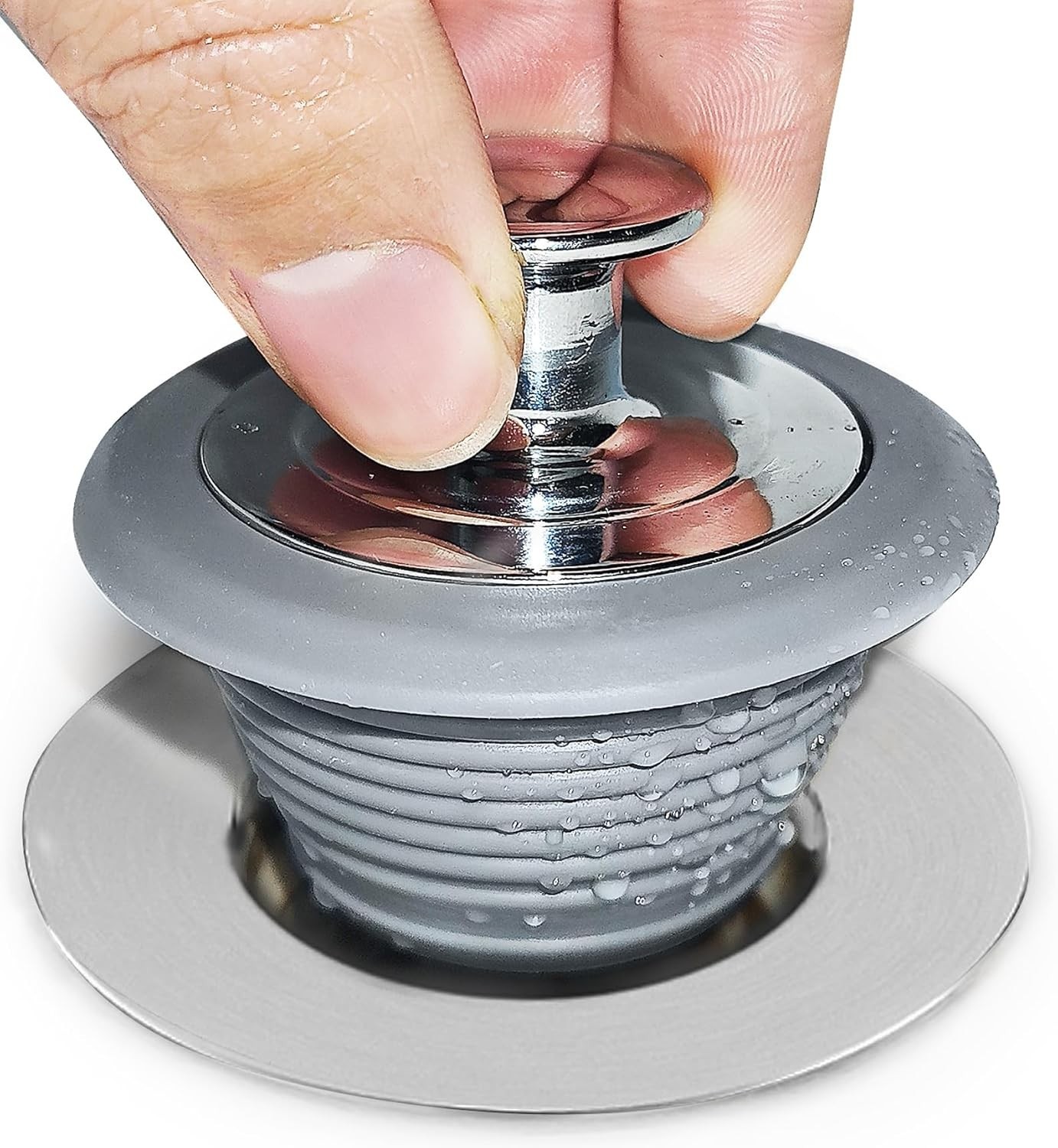 Tapón de desagüe para bañera, Tapón para fregadero, Tapón para bañera, Desagüe p
