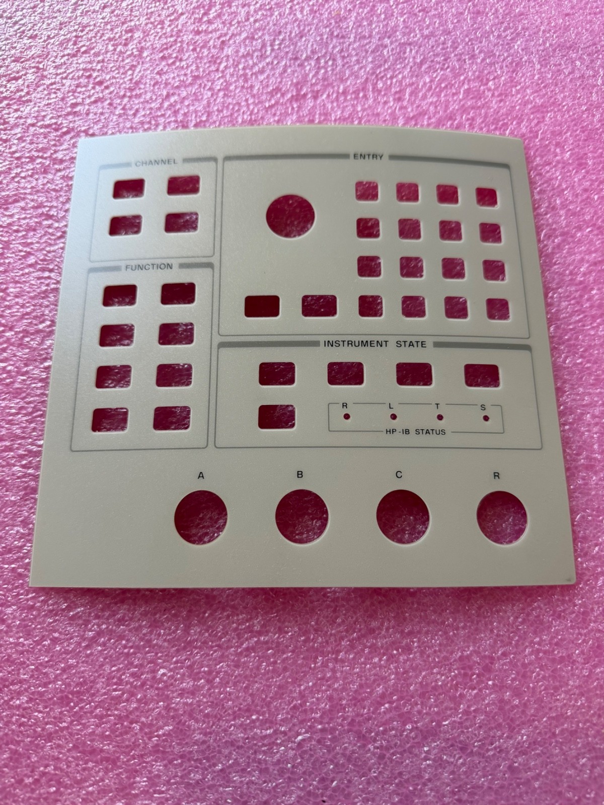 Keysight  8757D Option 001 Front Panel Overlay NEW OPEN BOX