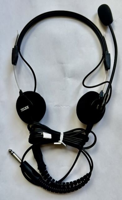 Telex Airman 750 Aviation Headset (Dual Plug)