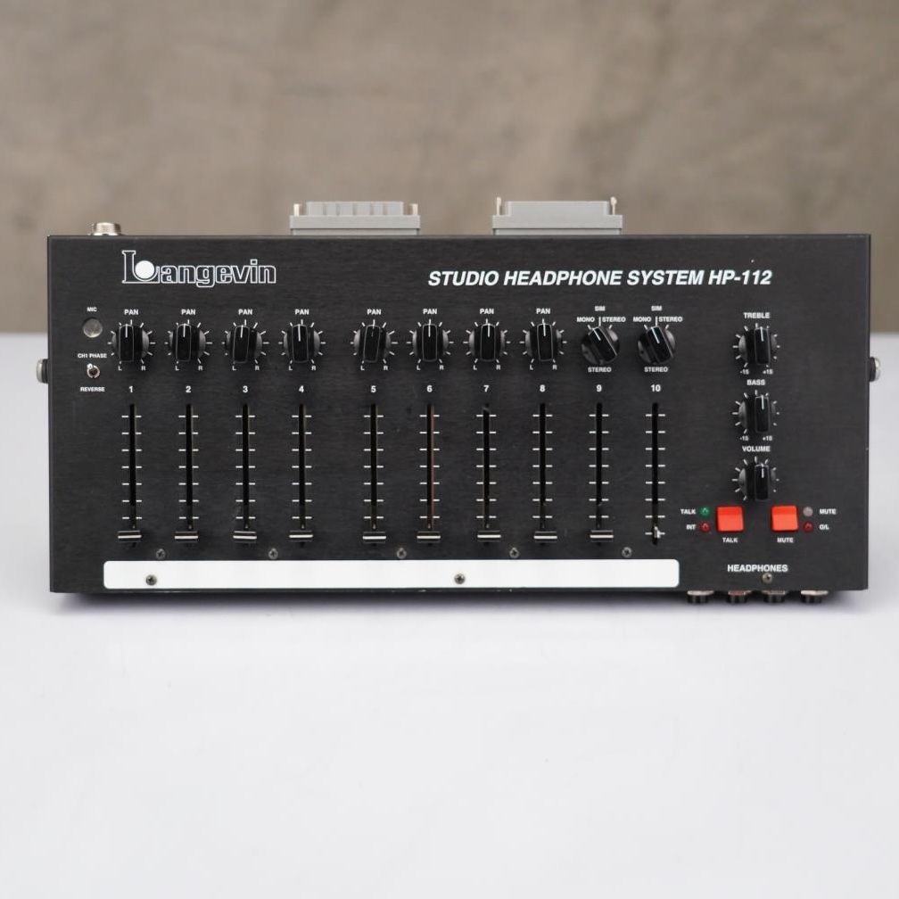 Langevin Manley HP-112 Stereo Headphone System w/ Power Supply #59275
