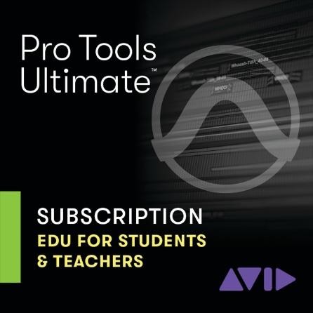 Pro Tools - ULTIMATE 1-Year Subscription NEW - Student/Teacher (Education Pricin