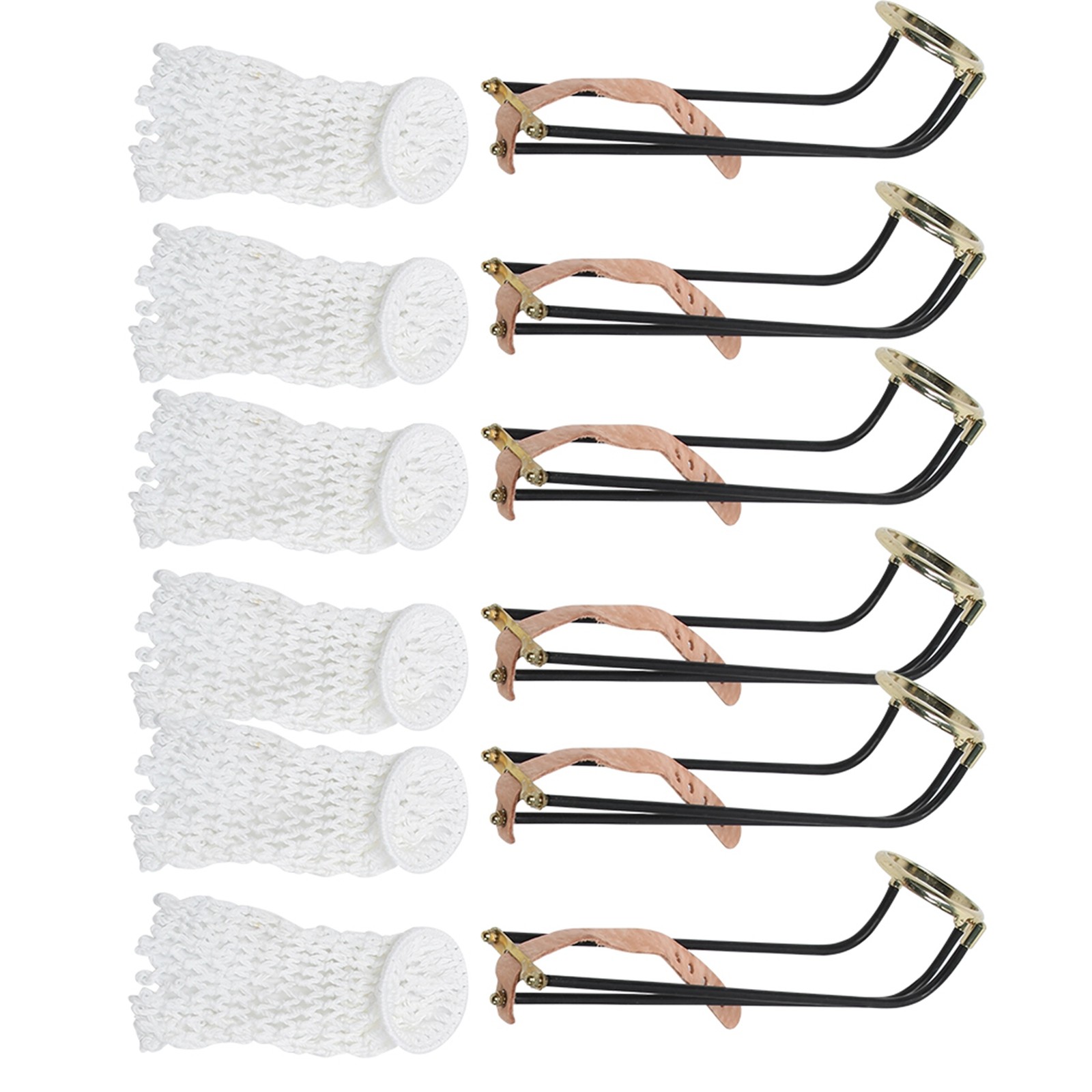 6 Pcs Billiards Table Pocket Rail Set Adjustable Length Easy Installation For Po